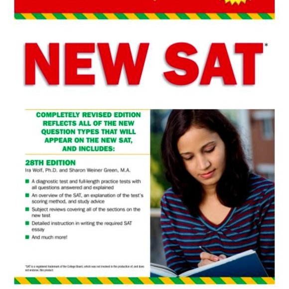NEW  Barron's NEW SAT, 28th Edition Full Length Practice Tests Paperback - Picture 2 of 4